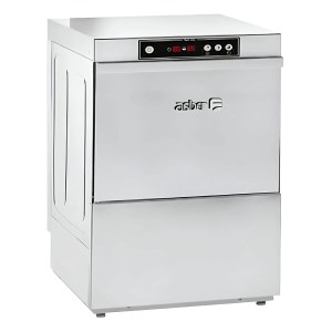 Lavavajillas Industrial Apertura Frontal 230v Con Filtro, Bomba Vaciado y Enjuague Dosif ASBER GT-500 B W DD F SA