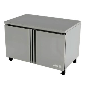 Mesa Congelada Bajo Mostrador 2 Puertas Solidas ASBER AUTF-48 HC (4 SEMANAS)
