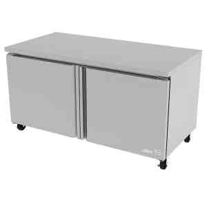 Mesa Congelada Bajo Mostrador 2 Puertas Solidas ASBER AUTF 60 HC (4 SEMANAS)