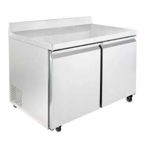 Mesa de Trabajo Congelada 2 Puertas 12 Pies 120 Cm ICEHAUS MTC-2P-SS-01