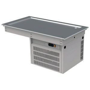 Mesa frIa Placa Refrigerada 3 Enteros 115V 60HZ ASBER DRFP-311-CU