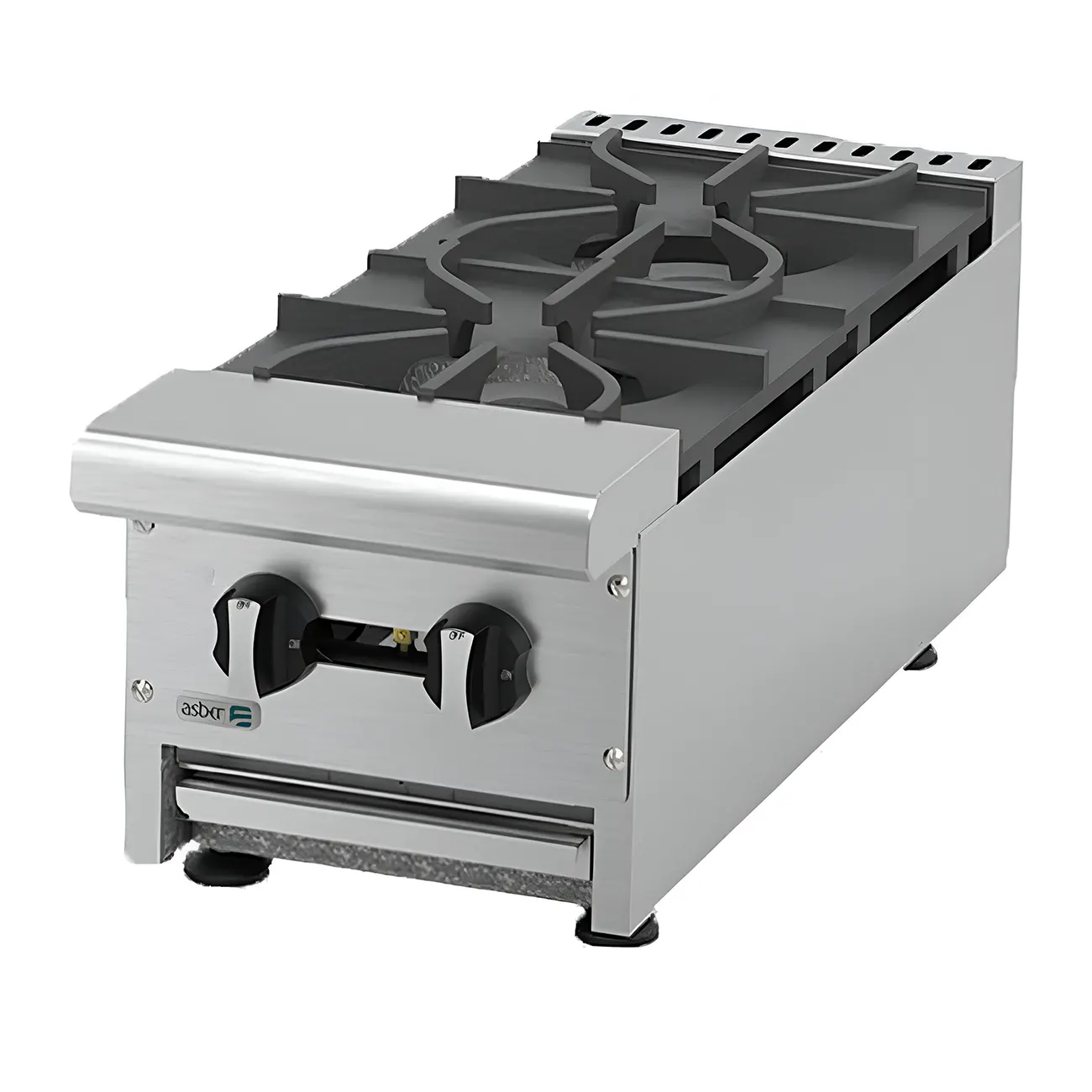 Parrilla Industrial A Gas 2 Quemadores ASBER AEHP-2-12 (4 SEMANAS)