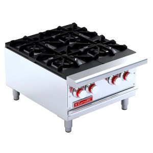 Parilla Industrial A Gas 4 Quemadores CORIAT PCV-4 DE MESA MASTER