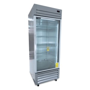 Congelador Industrial Vertical 1 Puerta Cristal 24 Pies GELUM GP-CV-1PV-23