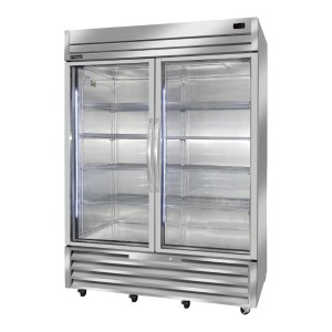 Congelador Industrial Vertical 2 Puertas Cristal 49 Pies GELUM GP-CV-2PV-49