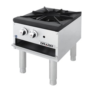 Estufon de 1 sección patas largas gas propano DRAGO GPFO-01-SH