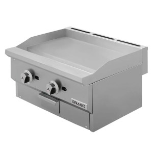 Plancha Industrial Slim 61 Cm 2 Quemadores DRAGO Pg-2 SLIM
