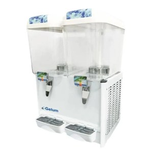 Dispensador De Bebidas 2 Tanques De 18 Litros GELUM DBG-18-2