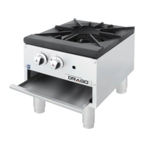 Estufon de 1 sección patas cortas gas natural DRAGO GNFO-01-LH