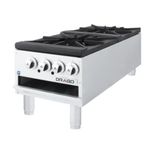 Estufon de 2 secciones vertical patas cortas natural DRAGO GNFO-02-VLH