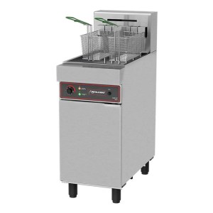 Freidora Industrial Electrica 15KW 220V/3F 30L METALCUBAS FAO2C