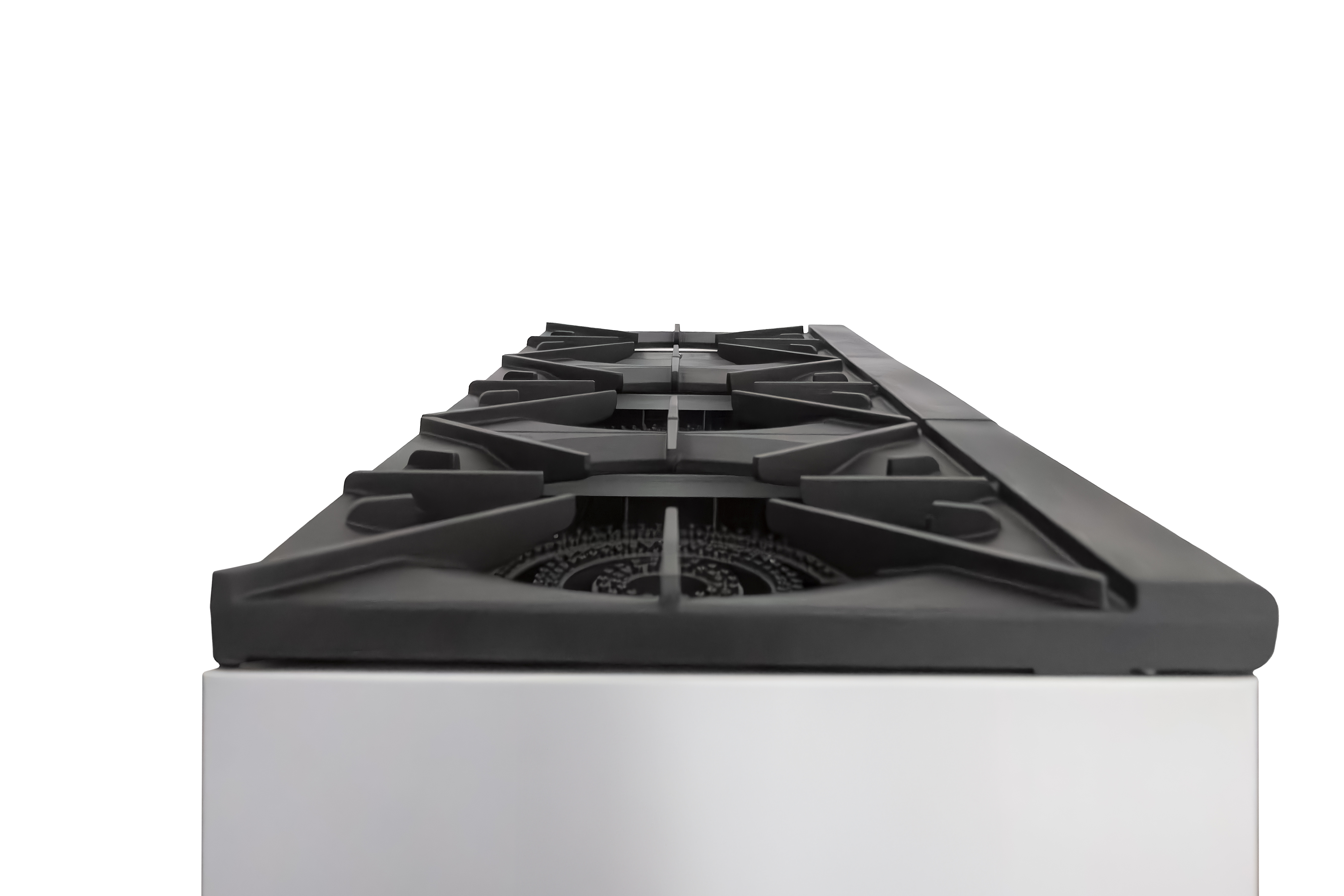 Estufon de 3 secciones horizontal patas cortas natural drago GNFO-03-HLH - Imagen 3