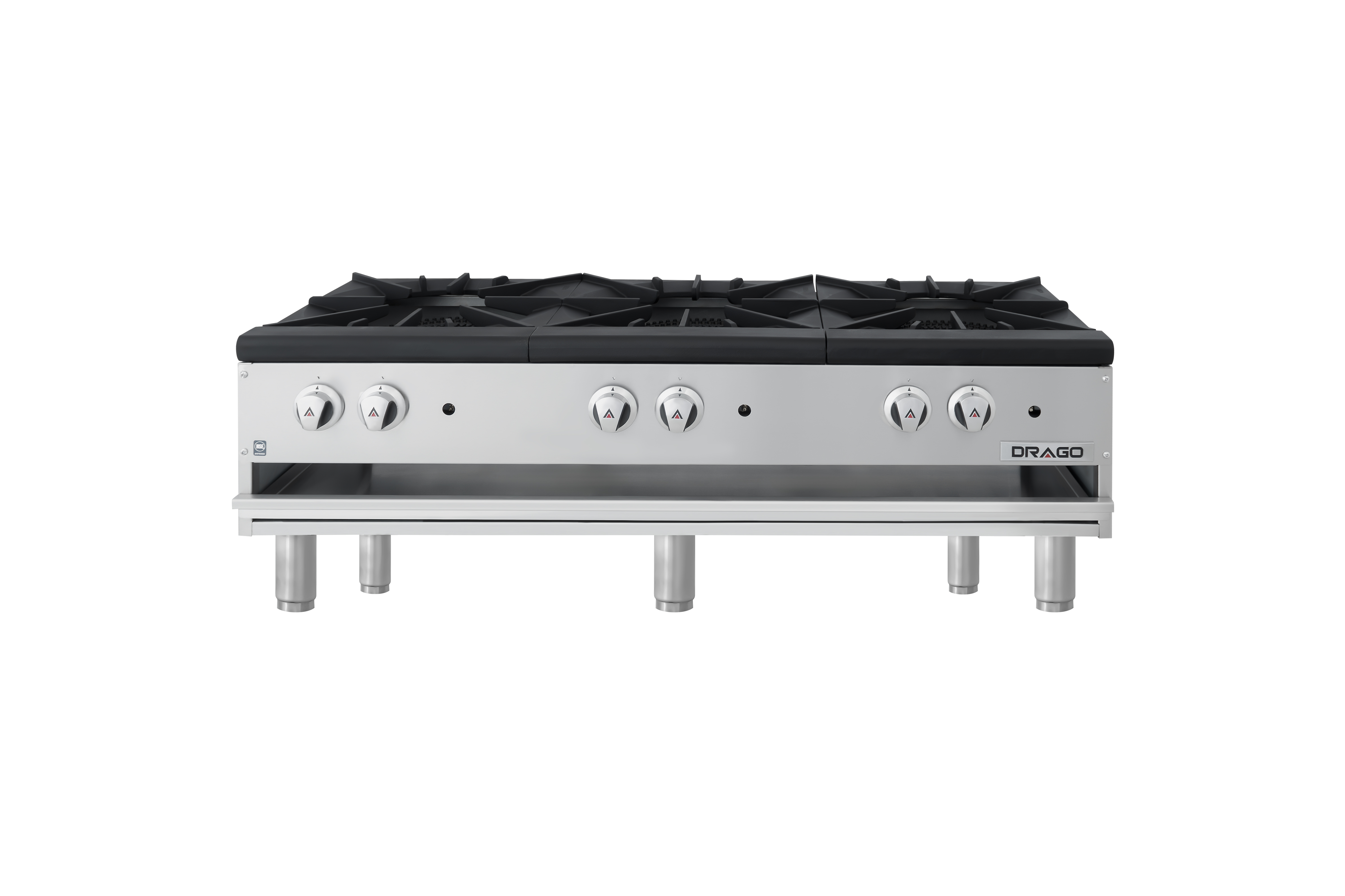 Estufon de 3 secciones horizontal patas cortas natural drago GNFO-03-HLH - Imagen 9