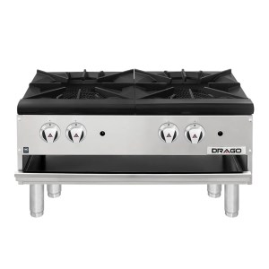 Estufon de 2 secciones horizontal patas cortas natural drago GNFO-02-HLH