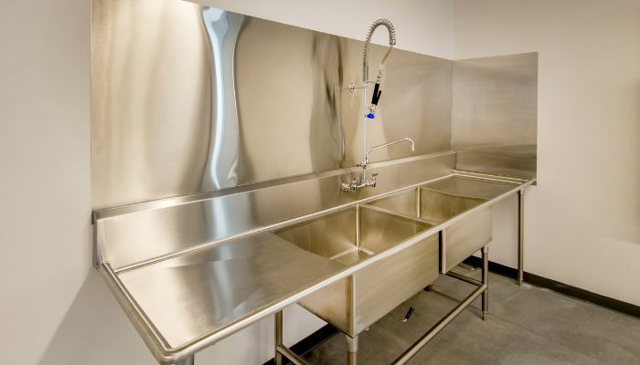 lavabo acero inoxidable