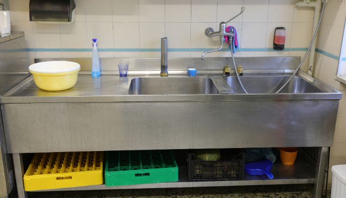 lavabo acero inoxidable