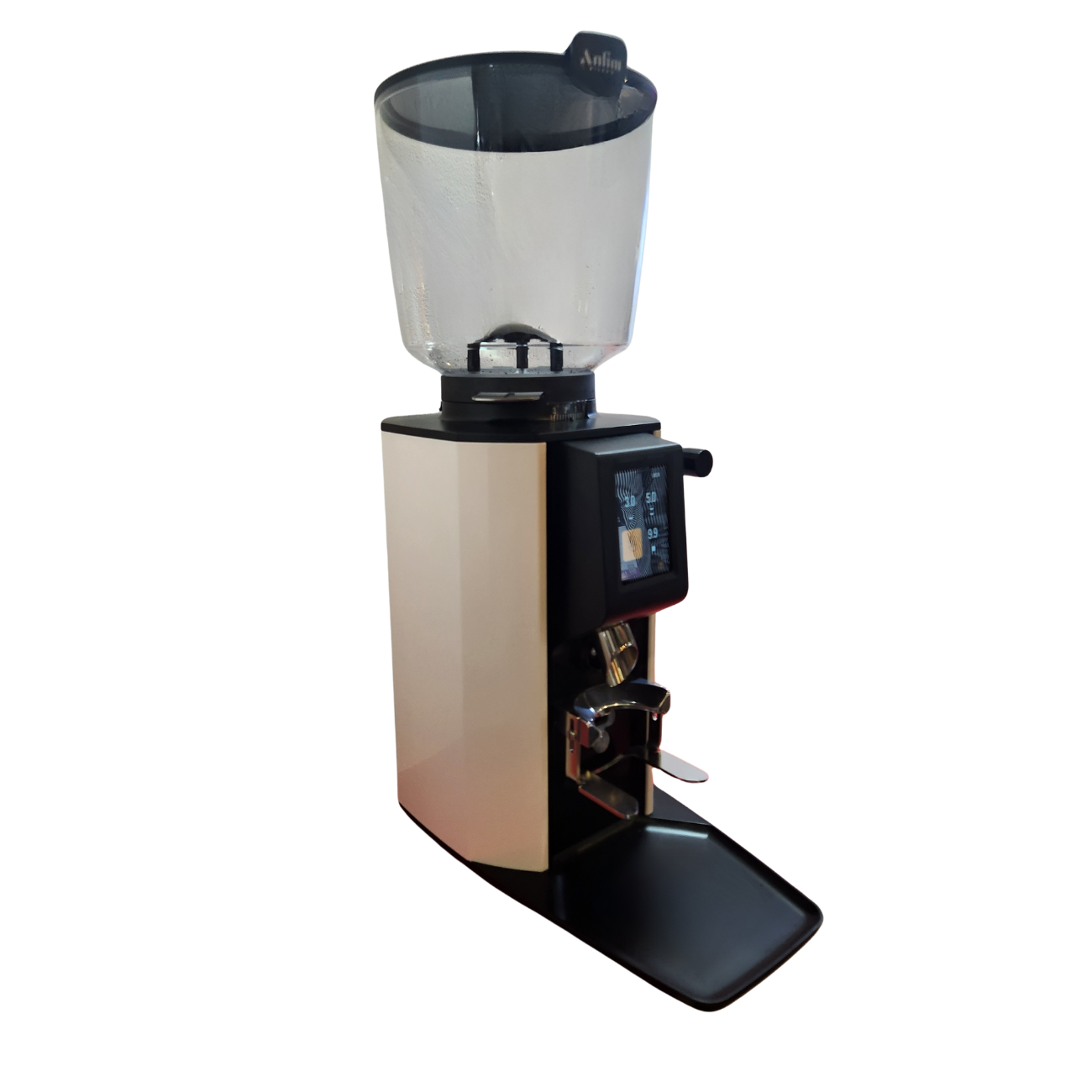 Molino Automático Tolva 2 Kg Pantalla Tactil Color Blanco 120V Anfim Luna Blanco - Imagen 3