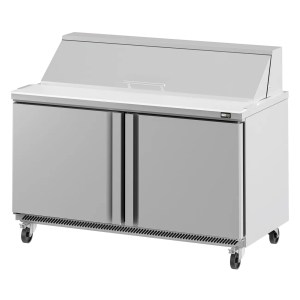 Mesa Refrigerada De Preparacion 2 Puertas 153 Cm Infrico Uc60p