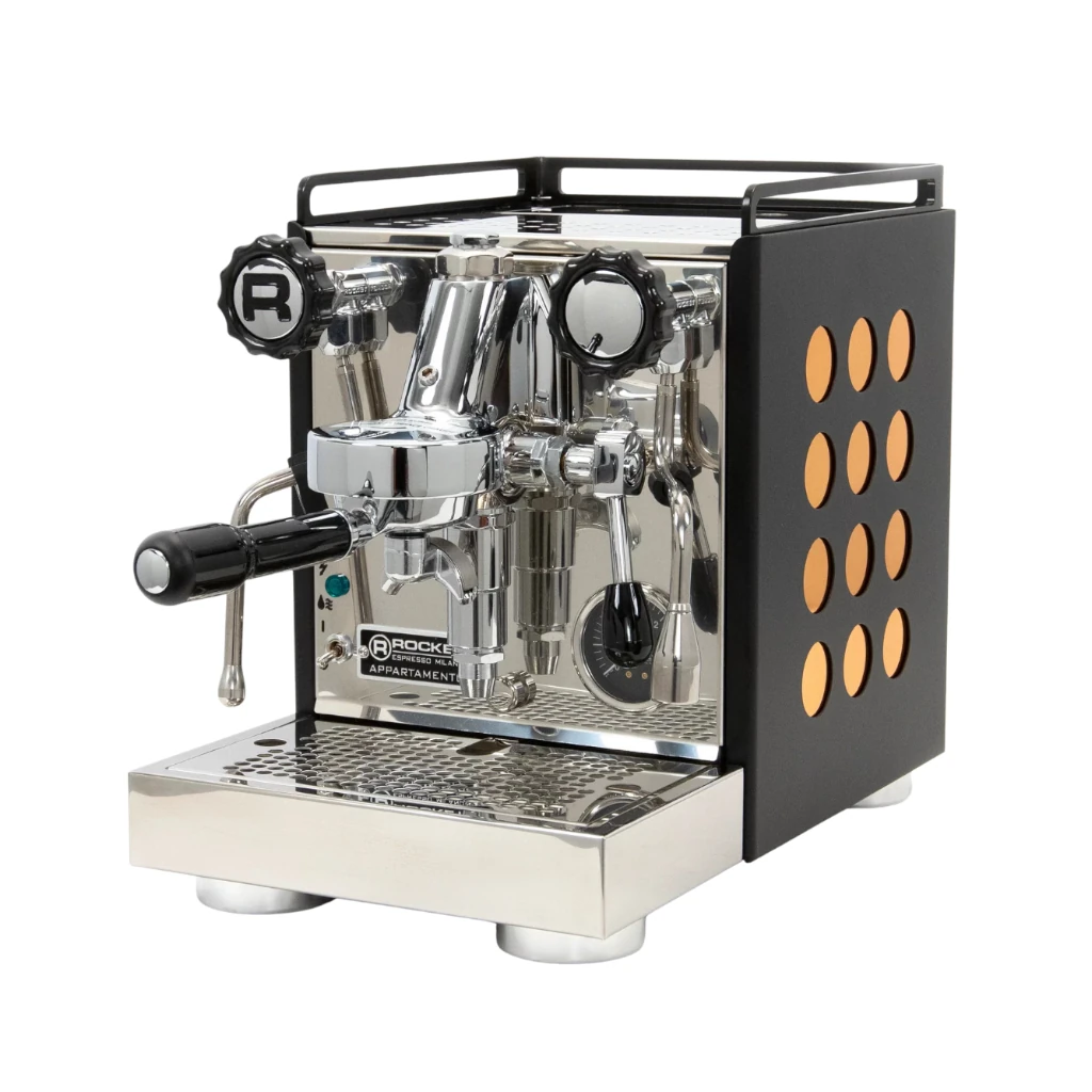Cafetera Semiautomática 1 Grupo Caldera de 1.8L ROCKET Appartamento Black/Copper (ENTREGAS EN ENERO) - Imagen 2