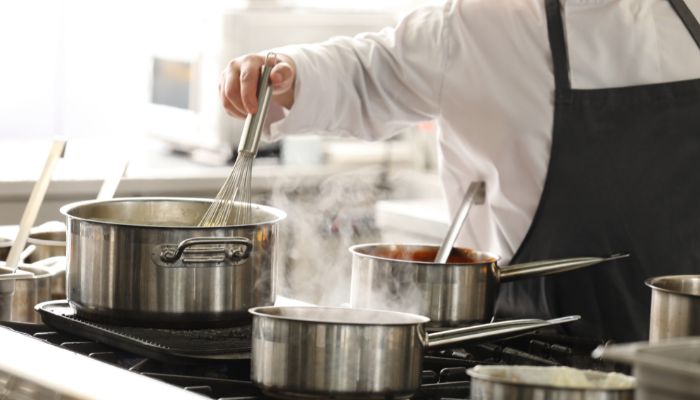cocina profesional pequeña