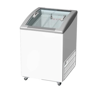 Congelador Tipo Paletero Puertas De Cristal Deslizables 60cm FRICON HFSL131I