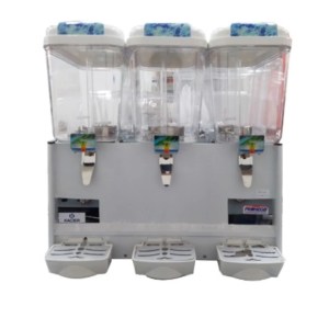 Despachador de Bebidas 3 Tazones de 18 Litros 350 W KACIER DBK-18-3