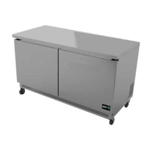 Mesa Refrigerada Bajo Mostrador 2 Puertas Solidas Premium Line ASBER AUTR 60 P HC (4 SEMANAS)