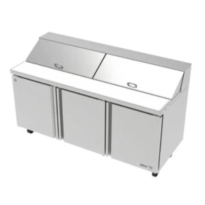 Mesa Refrigerada Para Ensaladas 18 Insertos GN-1/6 Premium Line Asber APTS-72-18 P HC (4 SEMANAS)