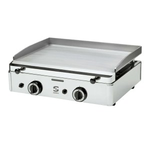 Plancha a Gas Dos Quemadores Encendido Electrónico SAMMIC SPG-601