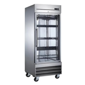 Refrigerador Industrial 1 Puerta De Cristal 23 Pies CRT PROFESSIONAL ERV231PV