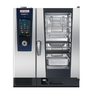 Horno Combinado A Gas 10 Insertos 1/1 GN 110V 1F RATIONAL iCP 101 Gas