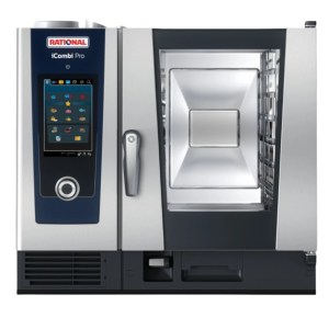 Horno Combinado A Gas 6 Insertos 1-1 GN 110V 1F RATIONAL iCP 61 GAS
