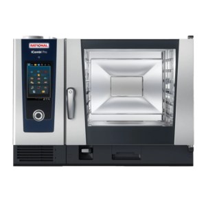 Horno Combinado A Gas 6 Insertos 2-1 GN 220V 2F RATIONAL iCP 62 Gas