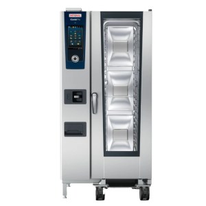 Horno Combinado Eléctrico 20 Insertos 1-1 GN 220V 3F RATIONAL iCP 201 Eléctrico-1