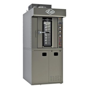 Horno Electrico Rotativo 10 Charolas y Camara de Fermentacion 12 Charolas 220V 3F ZUCHELLI MINI COMBO ELECTRICO