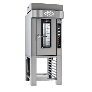 Horno Eléctrico Rotativo 10 charolas 45x65 cm 220V 3F ZUCHELLI MINI BABY ELECTRICO