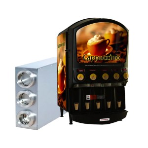 Cafeteras y dispensadores de bebidas de Polvos