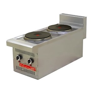 Parrilla Eléctrica 2 Quemadores 220V 5200W CORIAT PCV-2-E MASTER