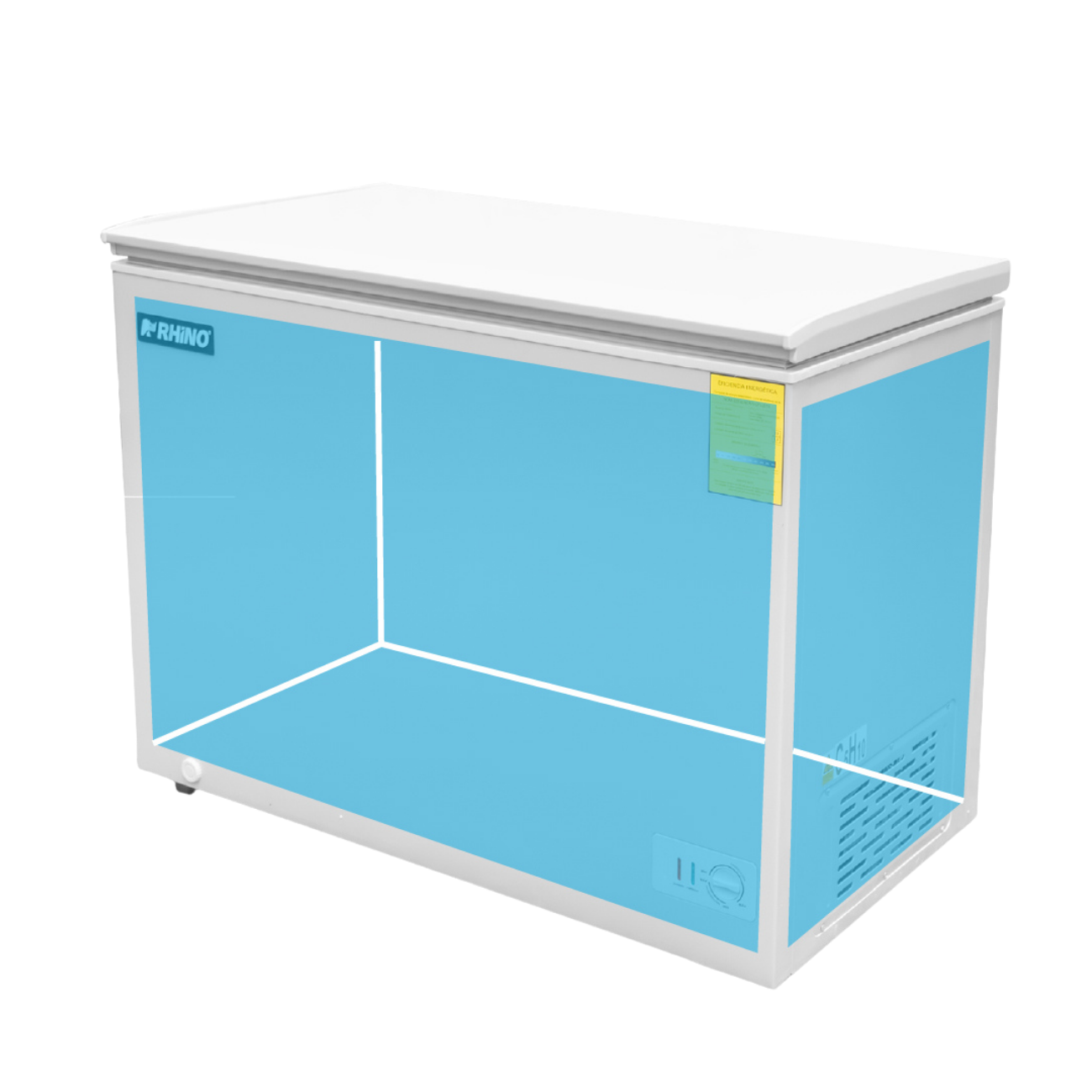 Congelador Tapa Cofre 10 Pies RHINO CONGECO-10 - Imagen 2