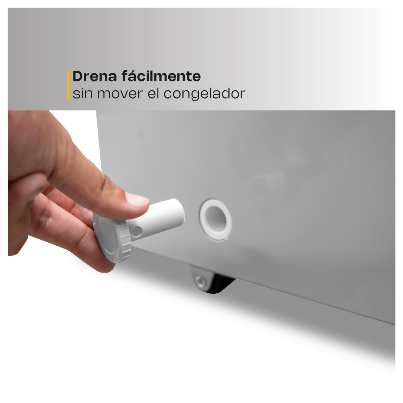 Congelador Tapa Cofre 5 Pies 120W RHINO CONGECO-5 - Imagen 4