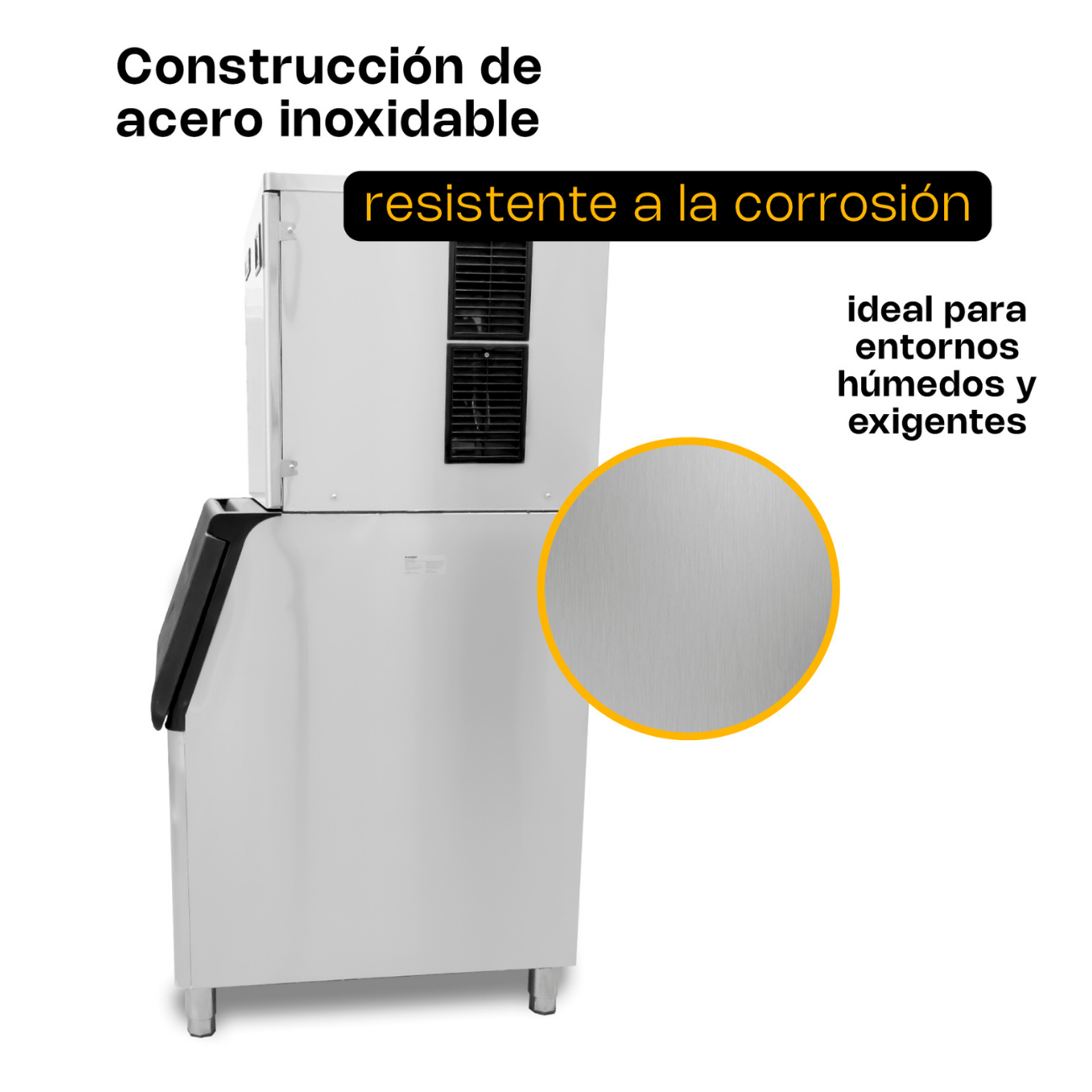 Maquina De Hielo 200 Kg Por Dia RHINO FAHIEL-200 - Imagen 9