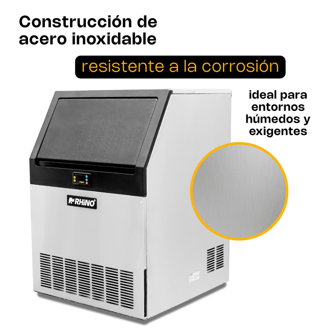 Maquina De Hielo 91 Kg Por Dia RHINO FAHIEL-90 - Imagen 9