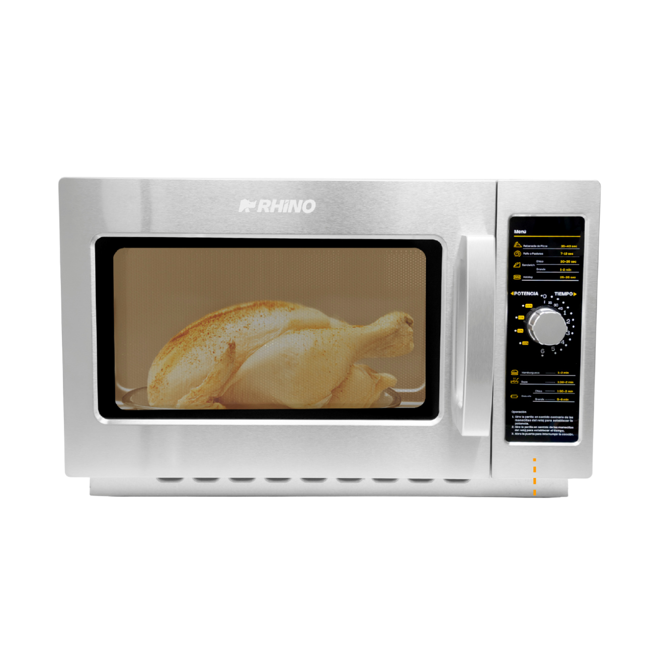Horno De Microondas Industrial Analogo Perilla 1.2 Pies 34L 1000 W RHINO HOMIC-12A - Imagen 4