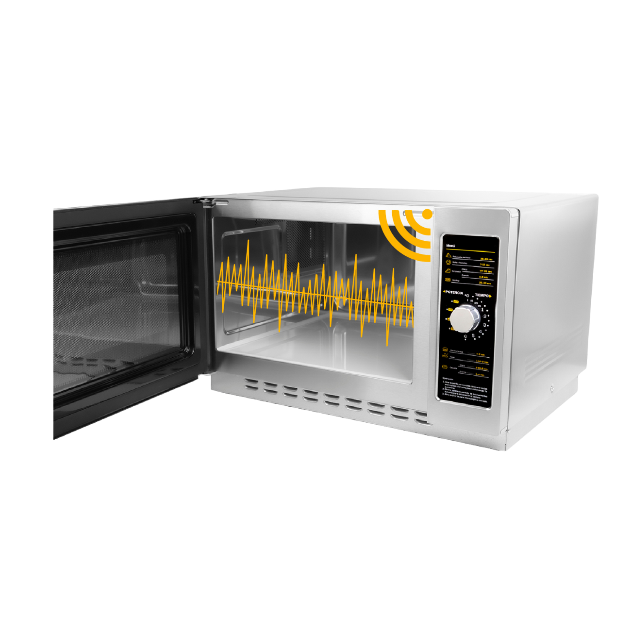 Horno De Microondas Industrial Analogo Perilla 1.2 Pies 34L 1000 W RHINO HOMIC-12A - Imagen 8