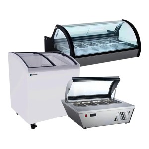 Vitrinas y congeladores de helados