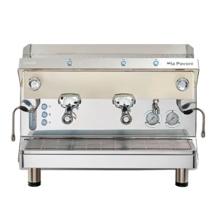Cafetera Industrial Semiautomática 2 Grupos 13 Litros Blanca 220V LA PAVONI GENIALE 2M
