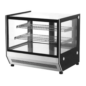 Vitrina Refrigerada Sobremostrador Cristal Recto 90cm GELUM GD-VFG-MR-90