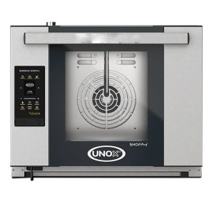 Horno Electrico Panadero Bakerlux Shop.Pro™ 4 Charolas 30x45 Cm 220v/2f UNOX Arianna XEFR-04HS-ETDV