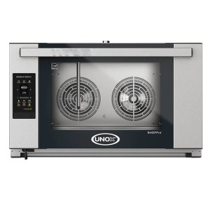 Horno Electrico Panadero Bakerlux Shop.Pro™ 4 Charolas 65x45 Cm 220v/2f UNOX Rosella XAFR-04FS-ETDV