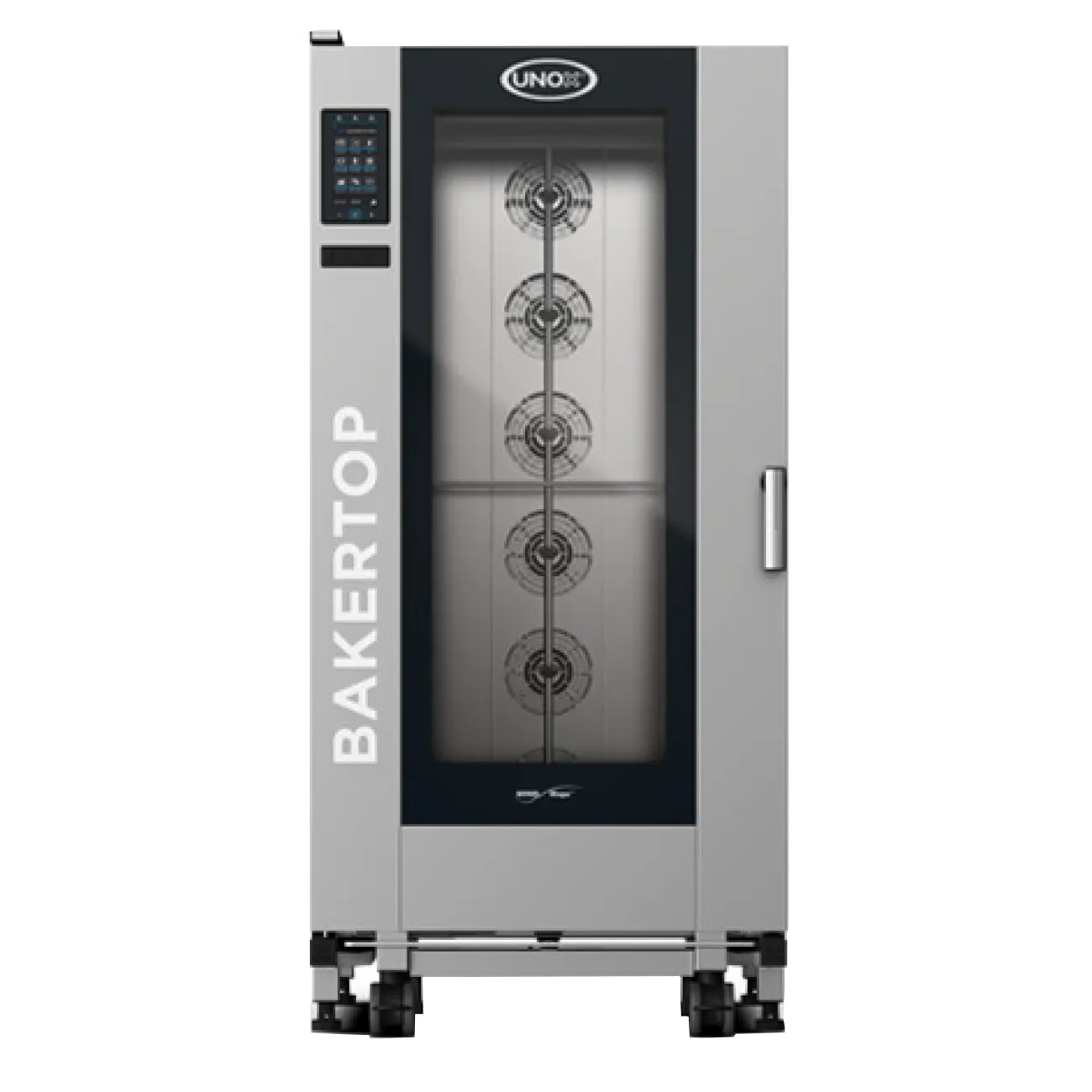 Horno Electrico Panadero Para Carro BAKERTOP MIND.Maps™ PLUS BIG 16 Charolas 65x45 Cm 220v/3f UNOX XEBL-16FS-DPRS-AL
